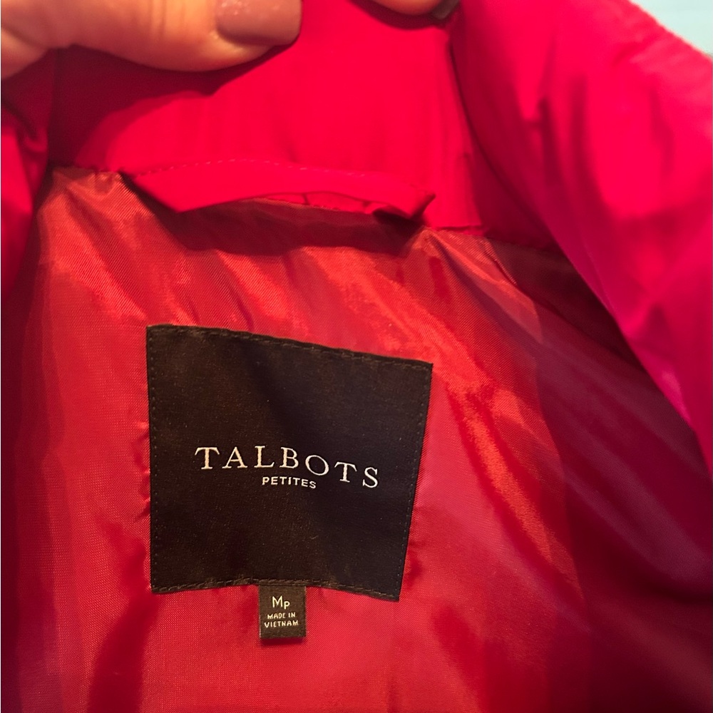 Talbots Medium Petite Puffer Vest - image 3